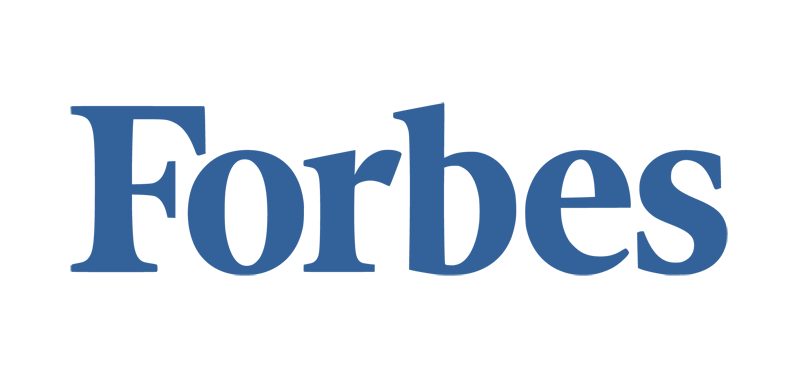 Forbes magazine logo.